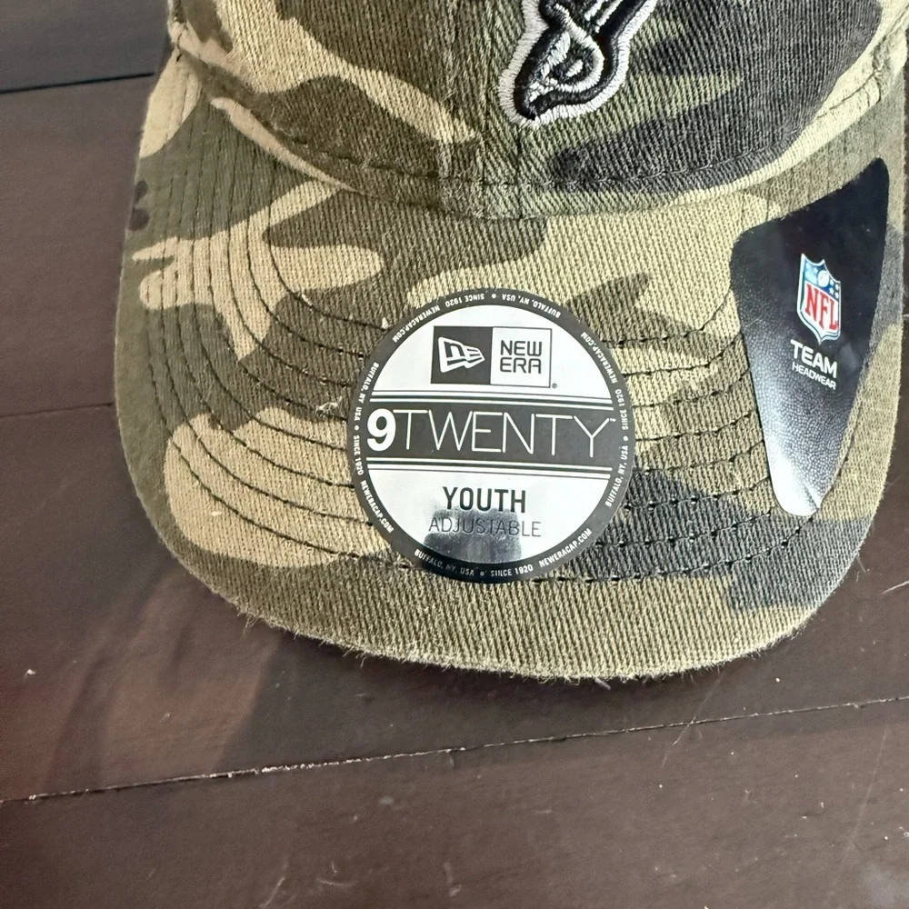 New Era Tampa Bay Buccaneers Camo 9TWENTY Youth Adjustable Hat NFL